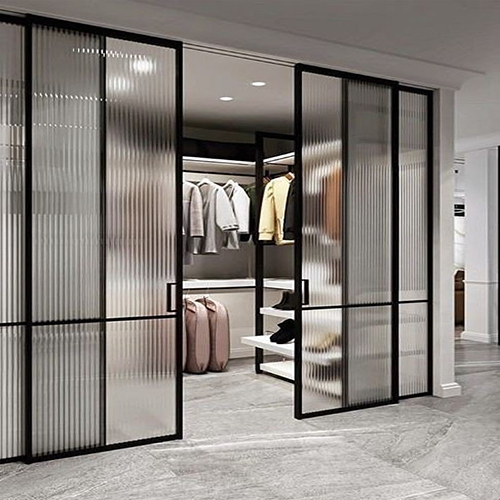 Sliding Wardrobe Black Profile