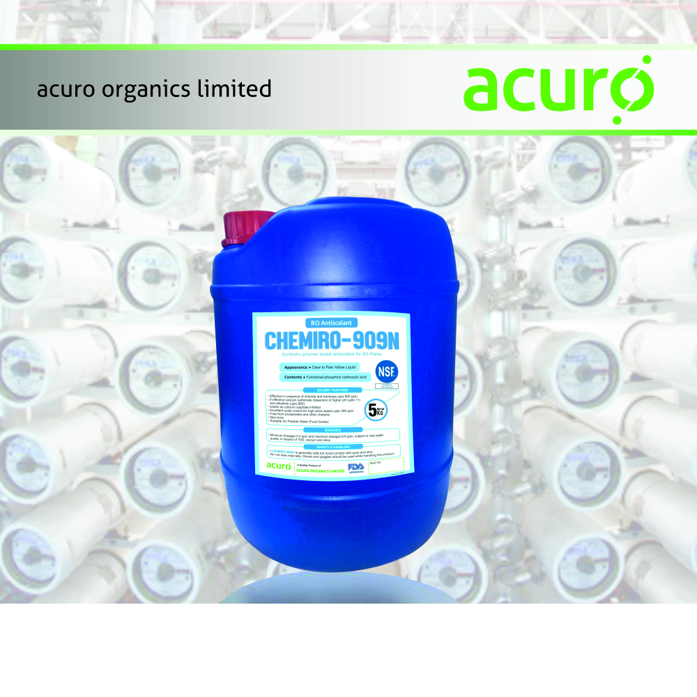 Ro Antiscalant - Industrial Grade Liquid Antiscalant, 99% Purity, Water-soluble, 12 Months Shelf Life, Drum Packaging, Room Temperature Storage