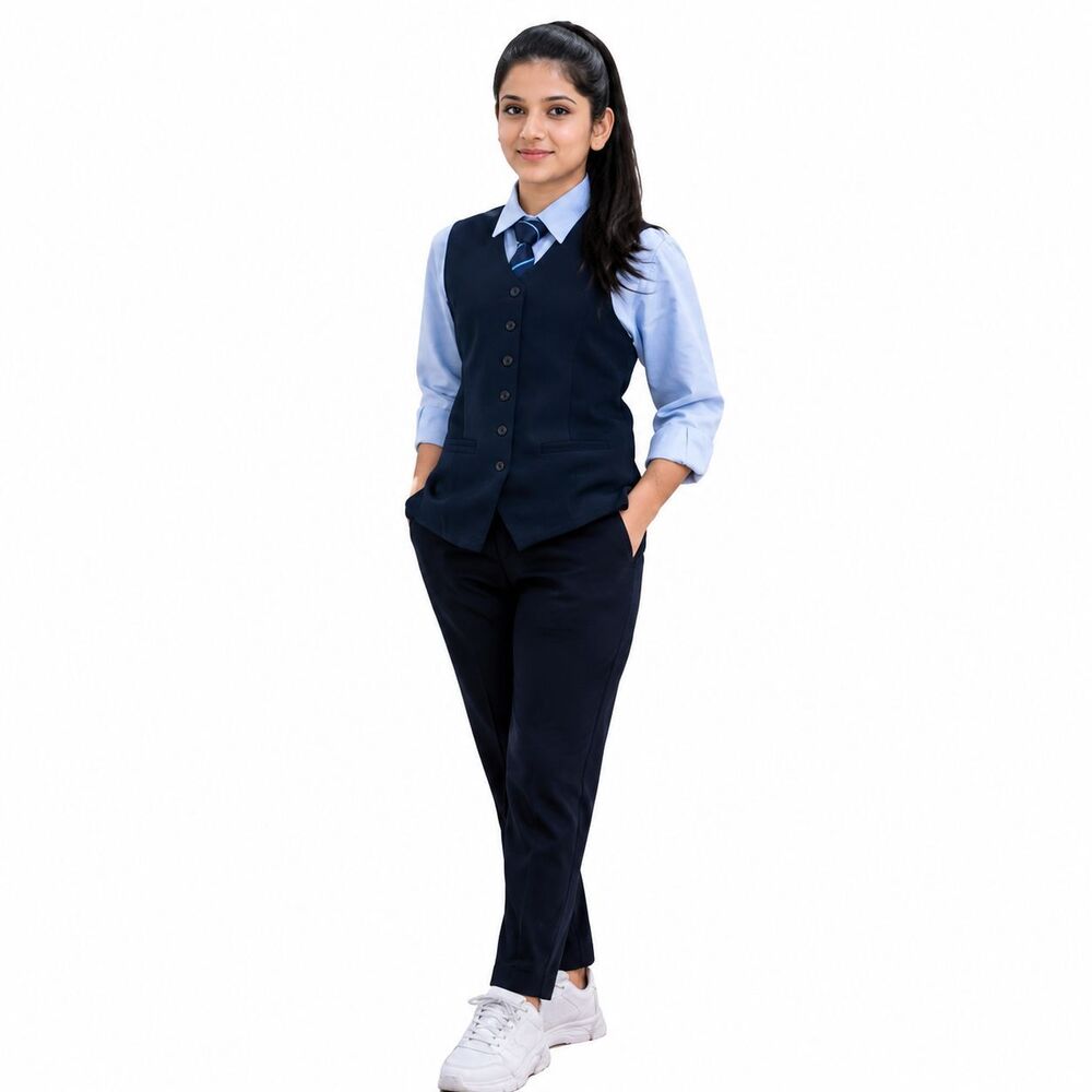 Girls School Uniform - Age Group: 6-16 Years