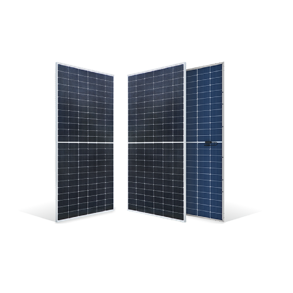 Insolation Energy (DCR) 550-580W Platinum Series Bifacial TOPCon M10R Dual Glass 144 Half-Cells Efficiency 22.45%