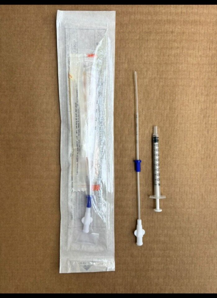 Complete disposable iui kit Intrauterine insemination processing kit