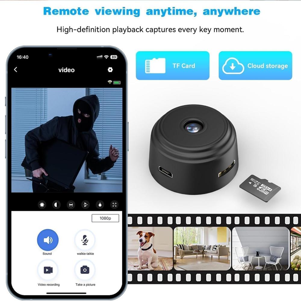 360 Smart Eye Mini Wireless Wi Fi Security Camera
