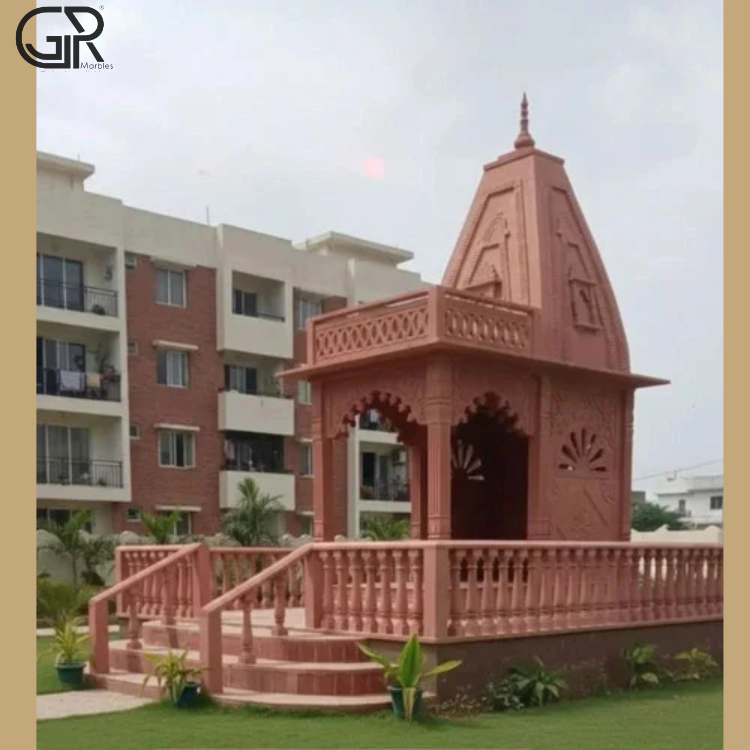 carved stone chhatri