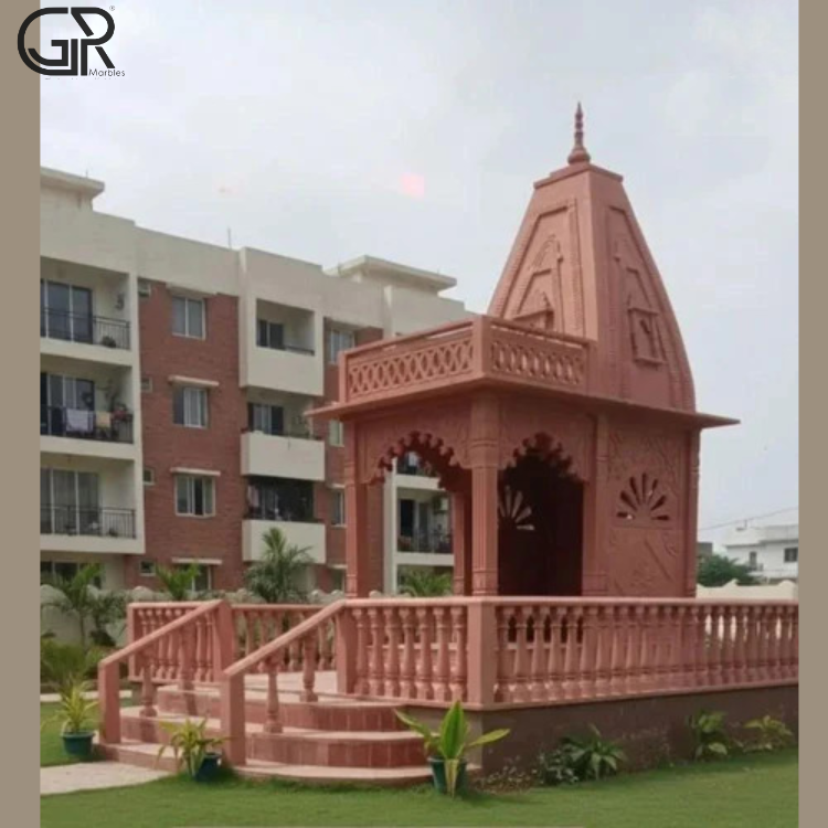 carved stone chhatri