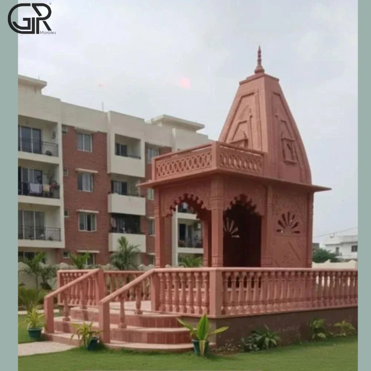 carved stone chhatri