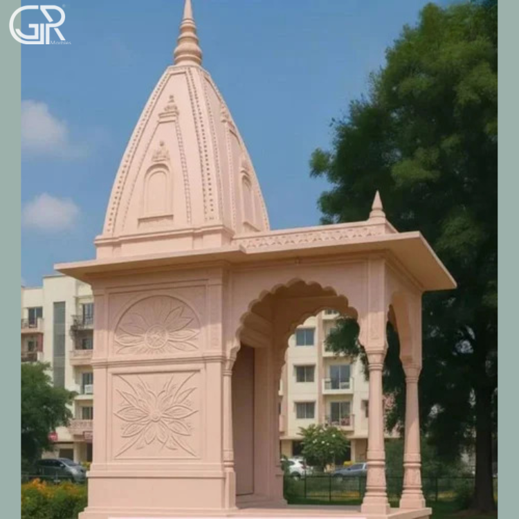 Sandstone Pink Stone Chhatri