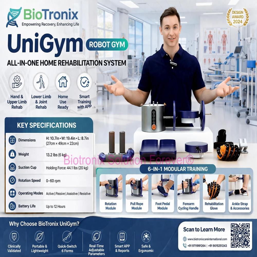 UniGym Robotic Rehab Gym Machine for Physical Therapy