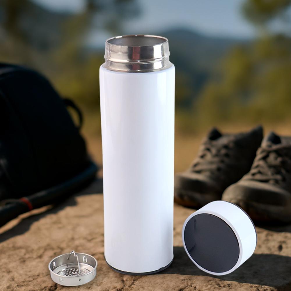White Vacuum Insulated Water Bottle (1 Pc / 500ML)