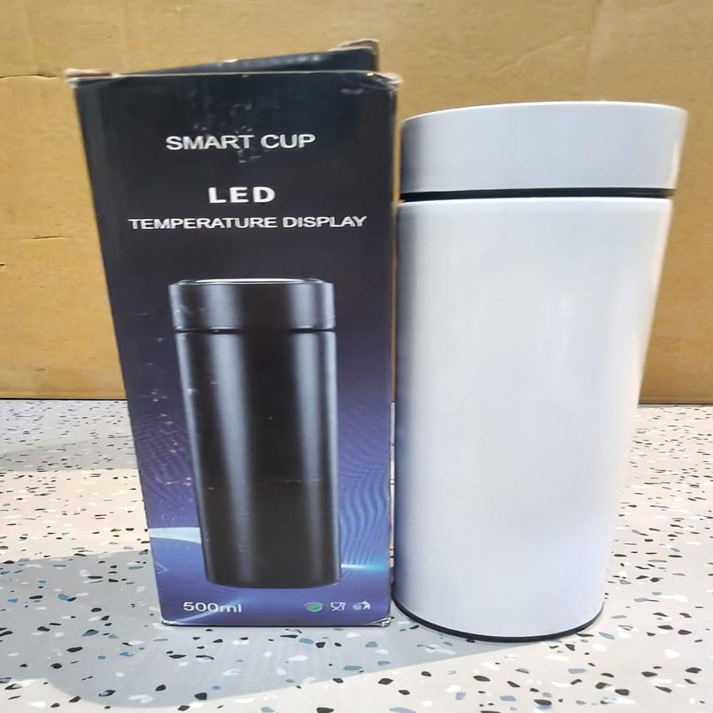 White Vacuum Insulated Water Bottle (1 Pc / 500ML)