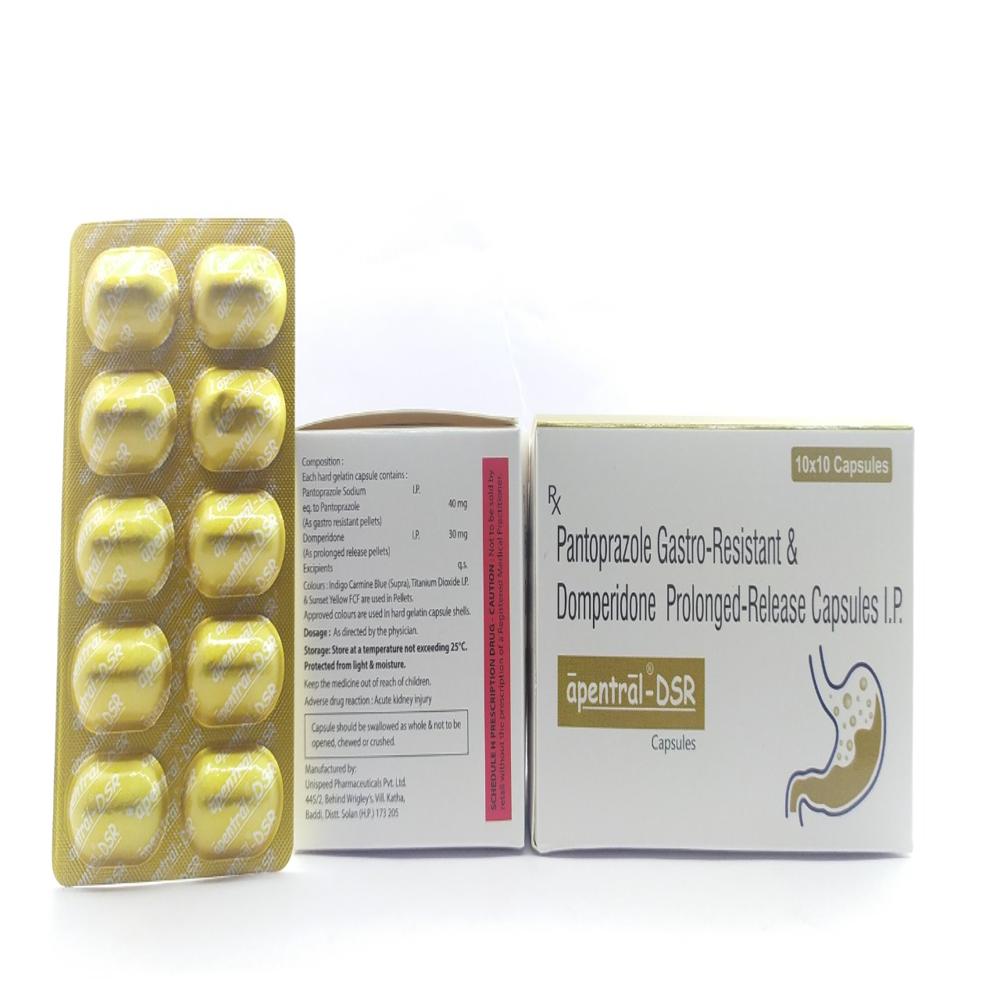 PANTOPRAZOL GASTO RESISTANCE &DOMPERIDONE PROLONGED RELEASED CAPSCULES I.P.