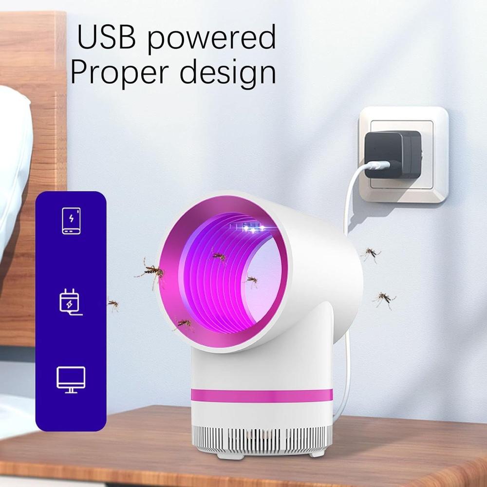 Usb Electric Mosquito Killer Lamp - Color: Mix