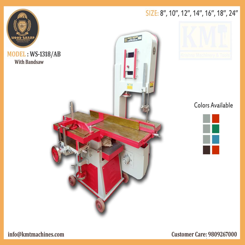 Wood Working Machines With Attached Bandsaw Machine