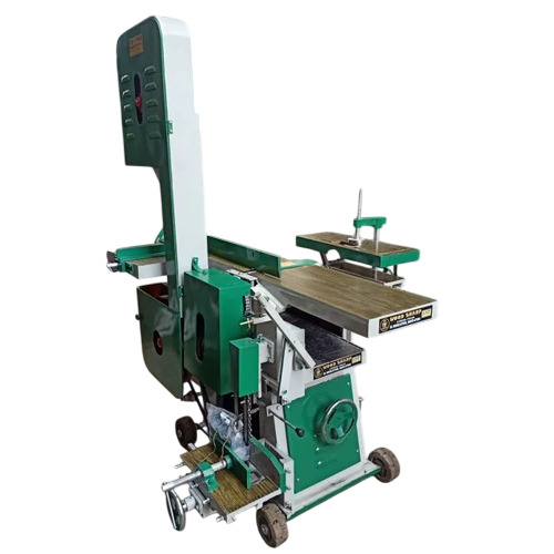 Randa Machine With Attached Bandsaw And Chain Motorising