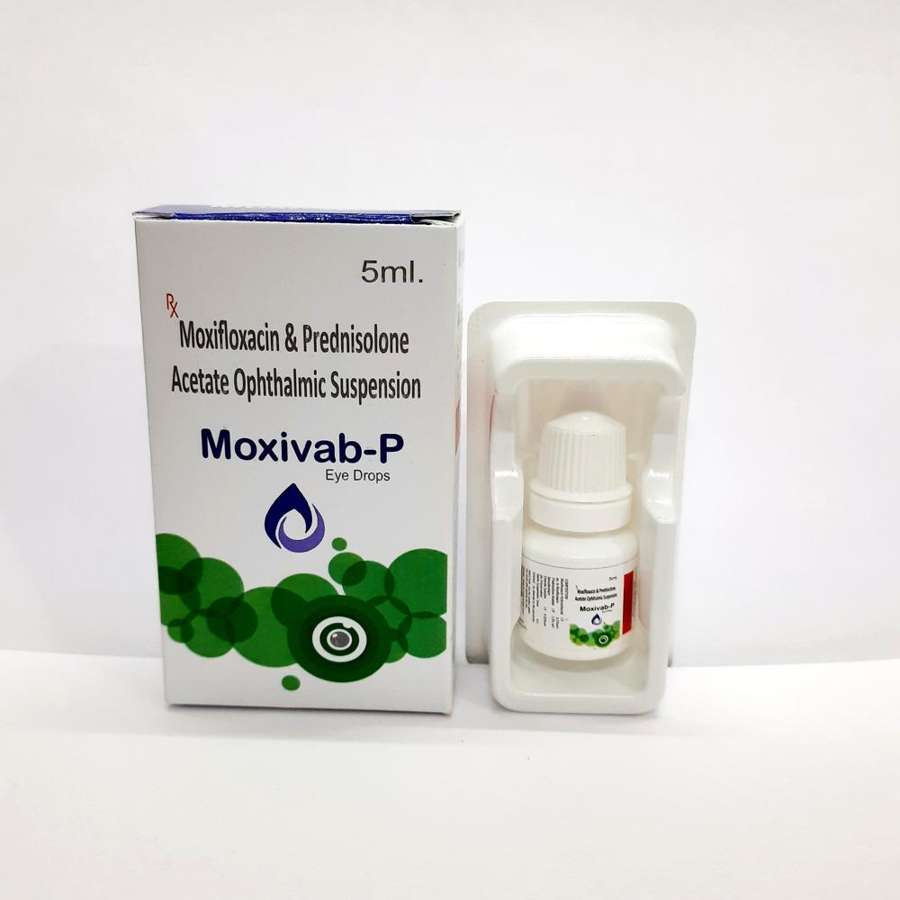 Moxifloxacin (0.5% w/v) + Prednisolone (1% w/v) (Tray Pack) 