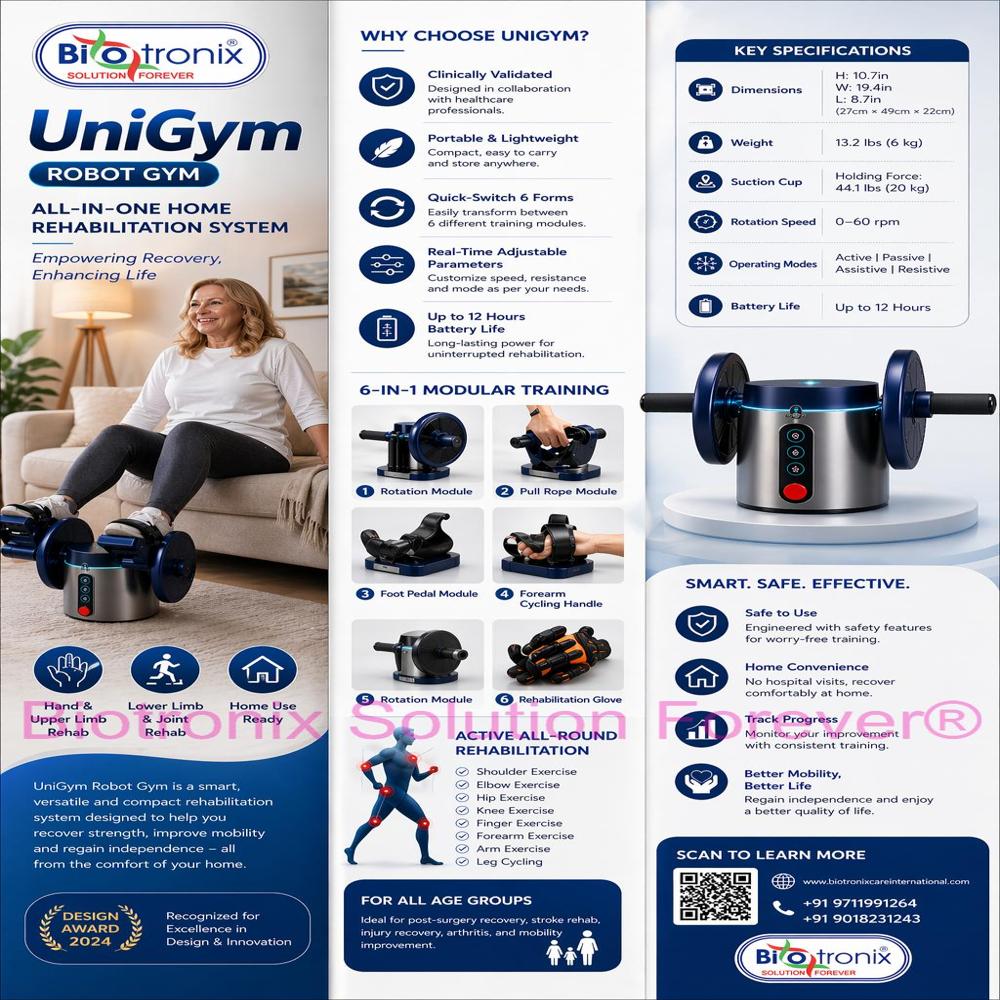 UniGym Robot Gym Physiotherapy Machine for Rehab Training