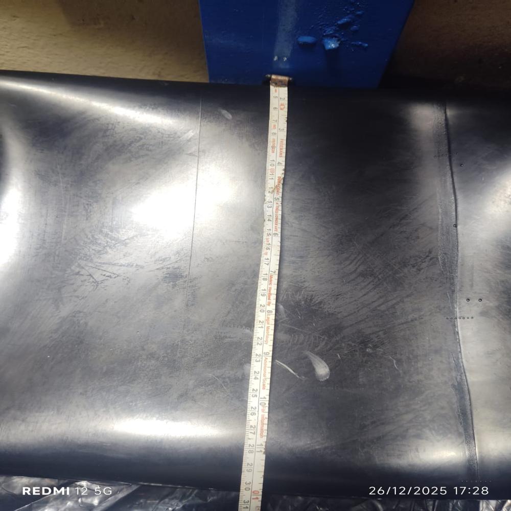 Spare Bladder - High-tensile Steel, Standard Size, Black Rubber | Good Quality, Hydraulic Force, Manual Power Source, Industrial Usage