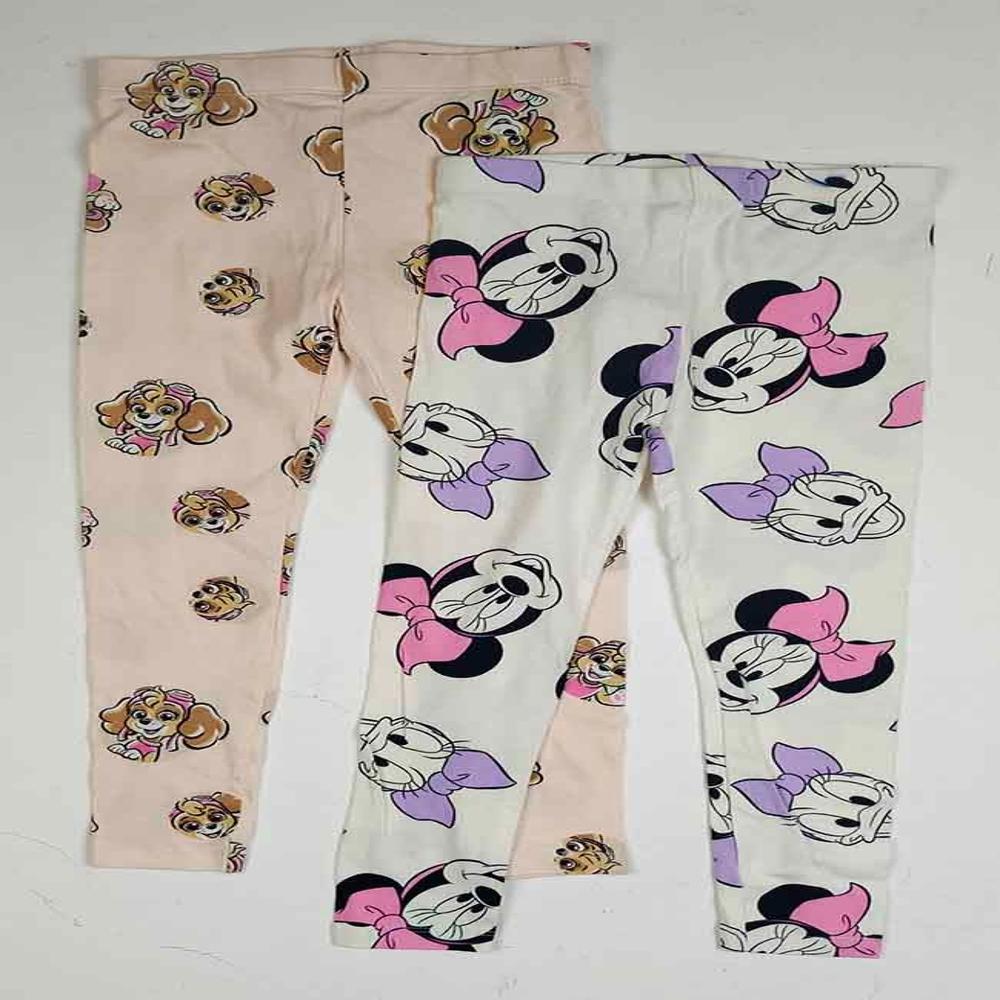 G22227 | Disney & Paw Patrol Girls Stretch Leggings - Age Group: 98 To 134 (3 Years To 9 Years)