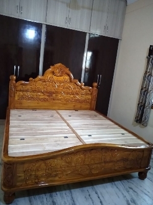 Wooden Double Bed