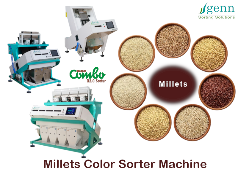 Bhagar Color Sorter Machine - Accuracy: 99.0  %