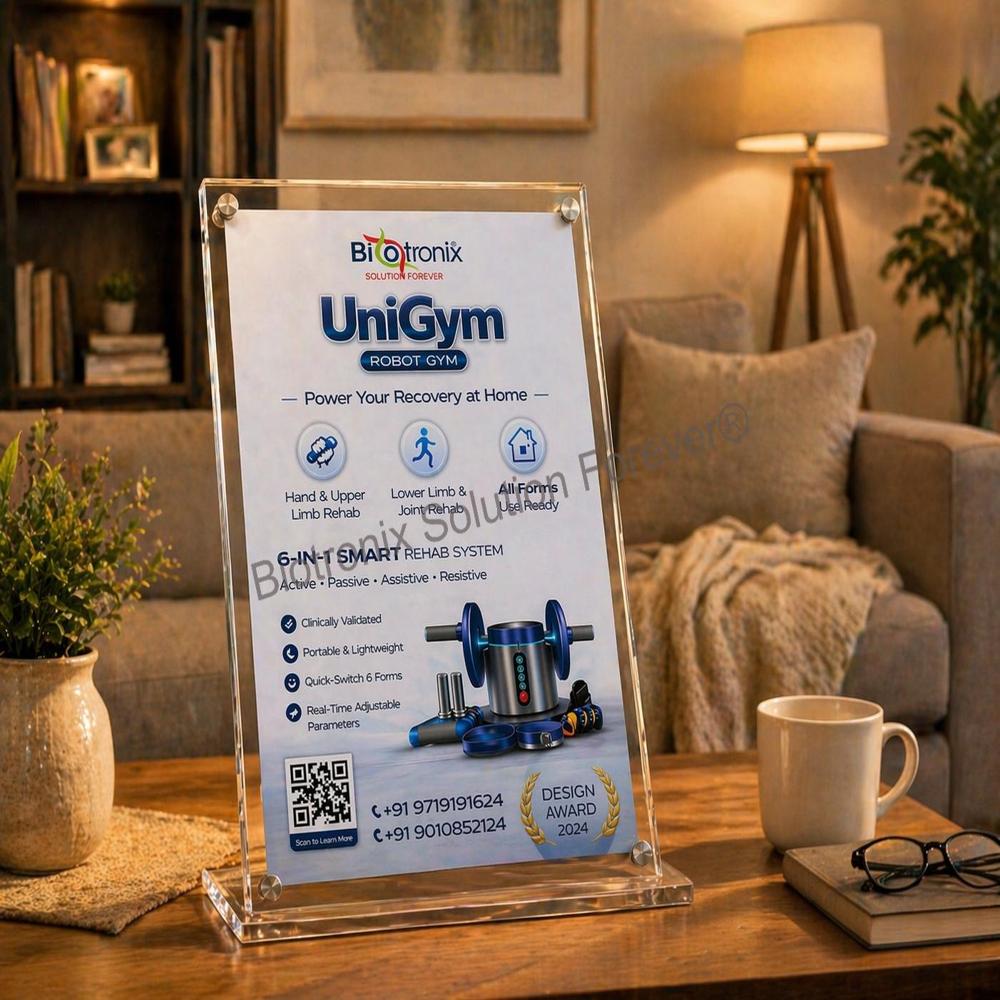 UniGym Robotic Physiotherapy Equipment for Home Rehabilitation