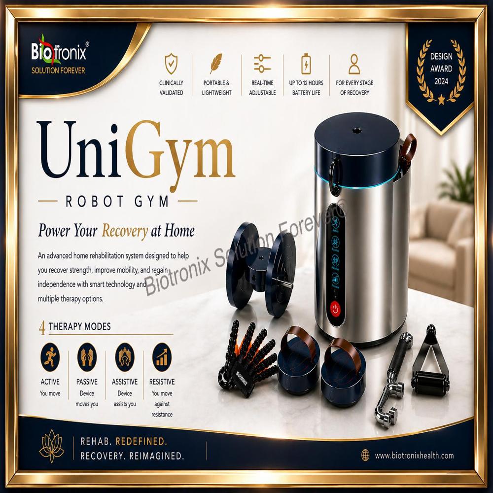 UniGym Robotic Physiotherapy Equipment for Home Rehabilitation