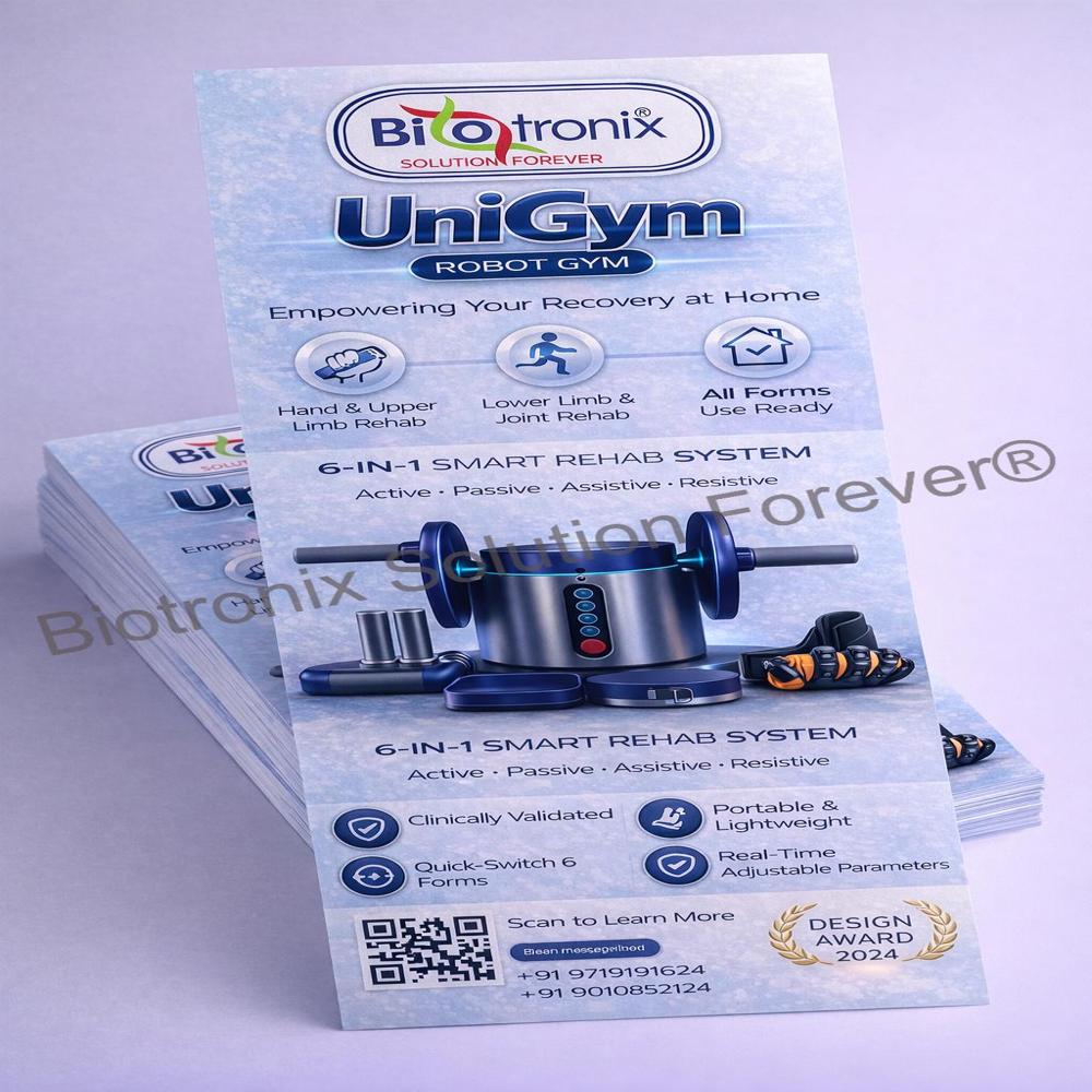 UniGym Robotic Physiotherapy Equipment for Home Rehabilitation