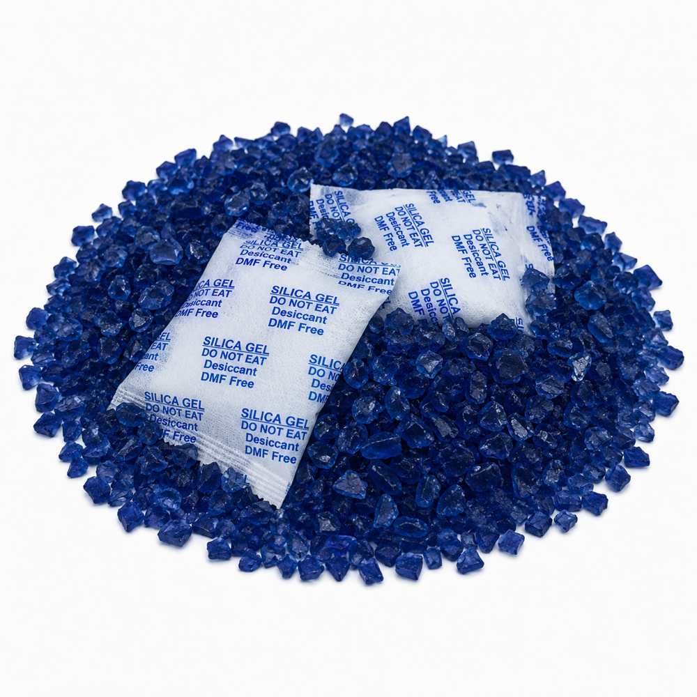 Silicagel Blue Crystal 20 & 25 Gm Pouch