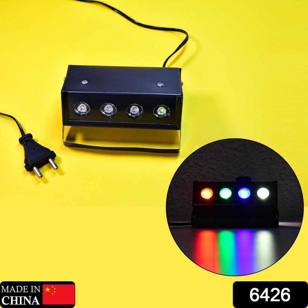 Mini Laser Projector Low Par Light 4 LED RGBW Stage Lighting Laser Light