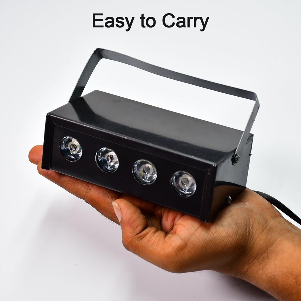 Mini Laser Projector Low Par Light 4 LED RGBW Stage Lighting Laser Light