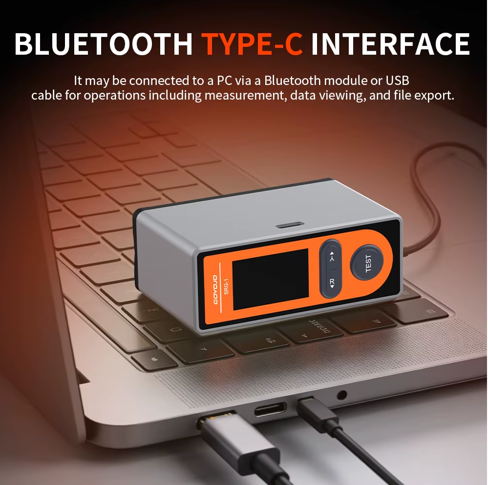 Digital Surface Roughness Tester With Bluetooth