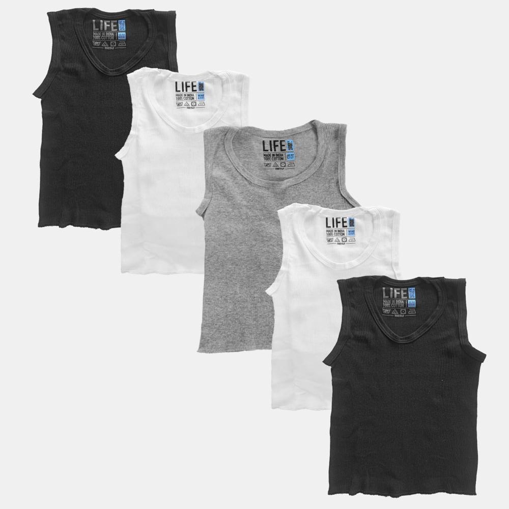B16612 | LIFE Boys 5 Pcs Pack A Shirt