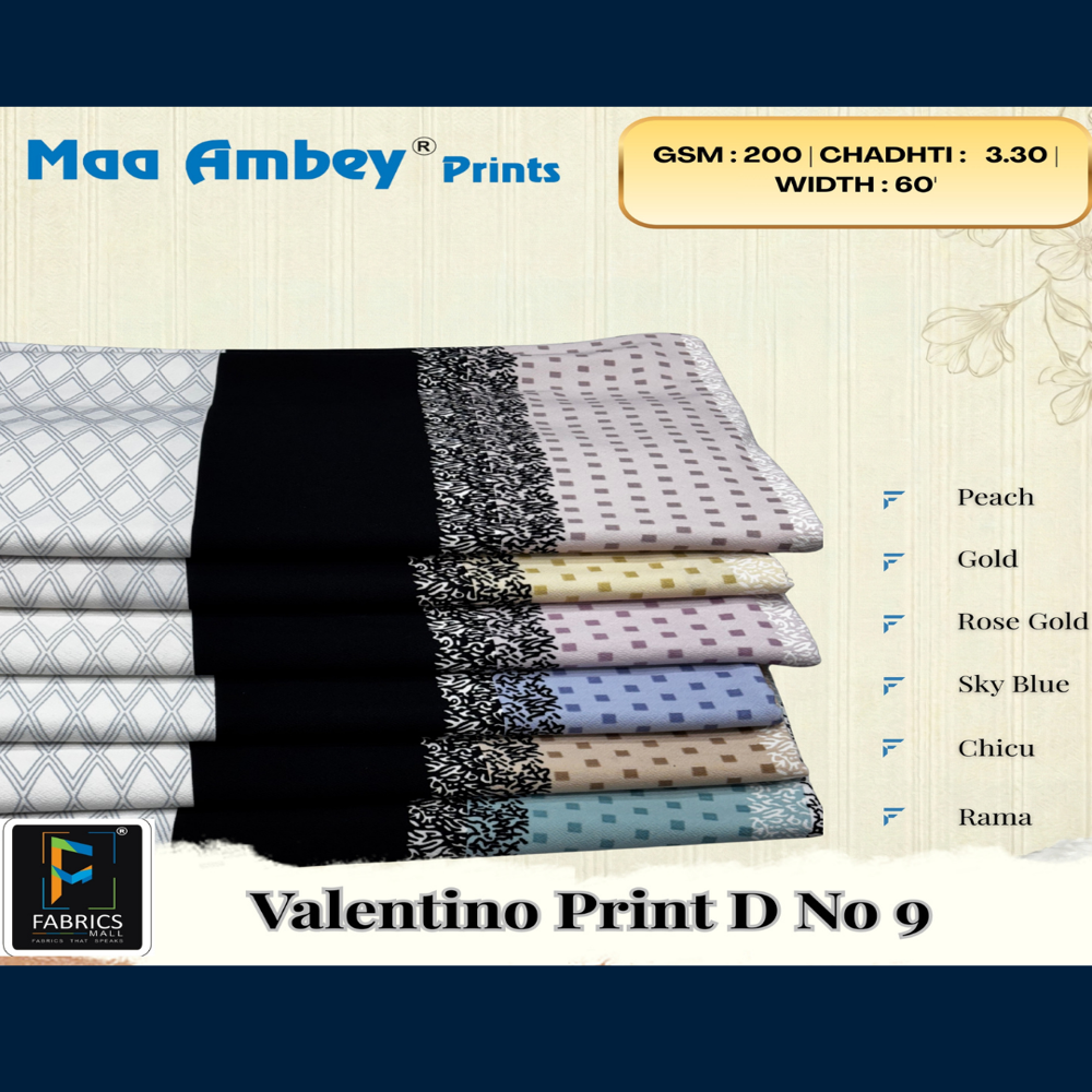 Valentino Print Fabric 