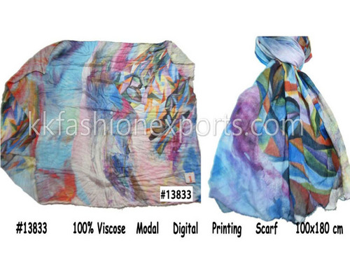विश्कोज़ मोडल डिजिटल प्रिंटिंग स्कार्फ