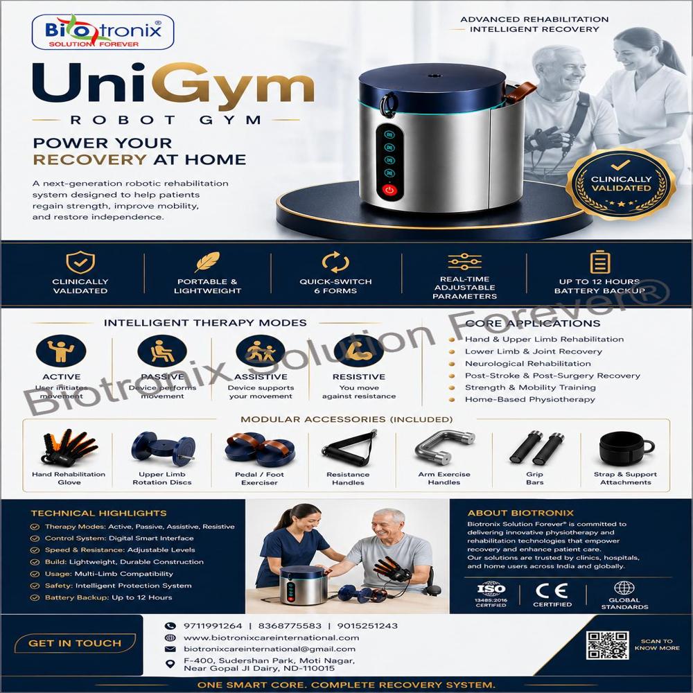 UniGym Smart Physiotherapy Robot Gym Equipment
