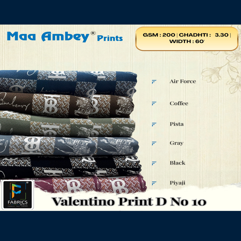 Valentino Print Fabric