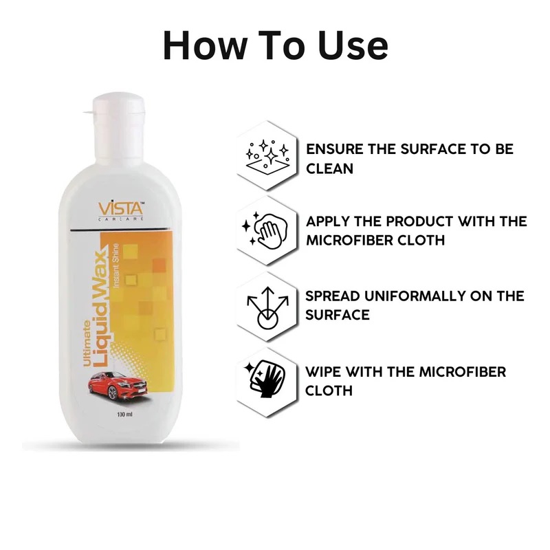 Vista Ultimate Liquid Wax 100ml