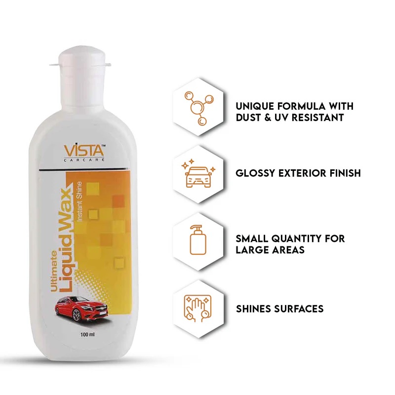 Vista Ultimate Liquid Wax 100ml