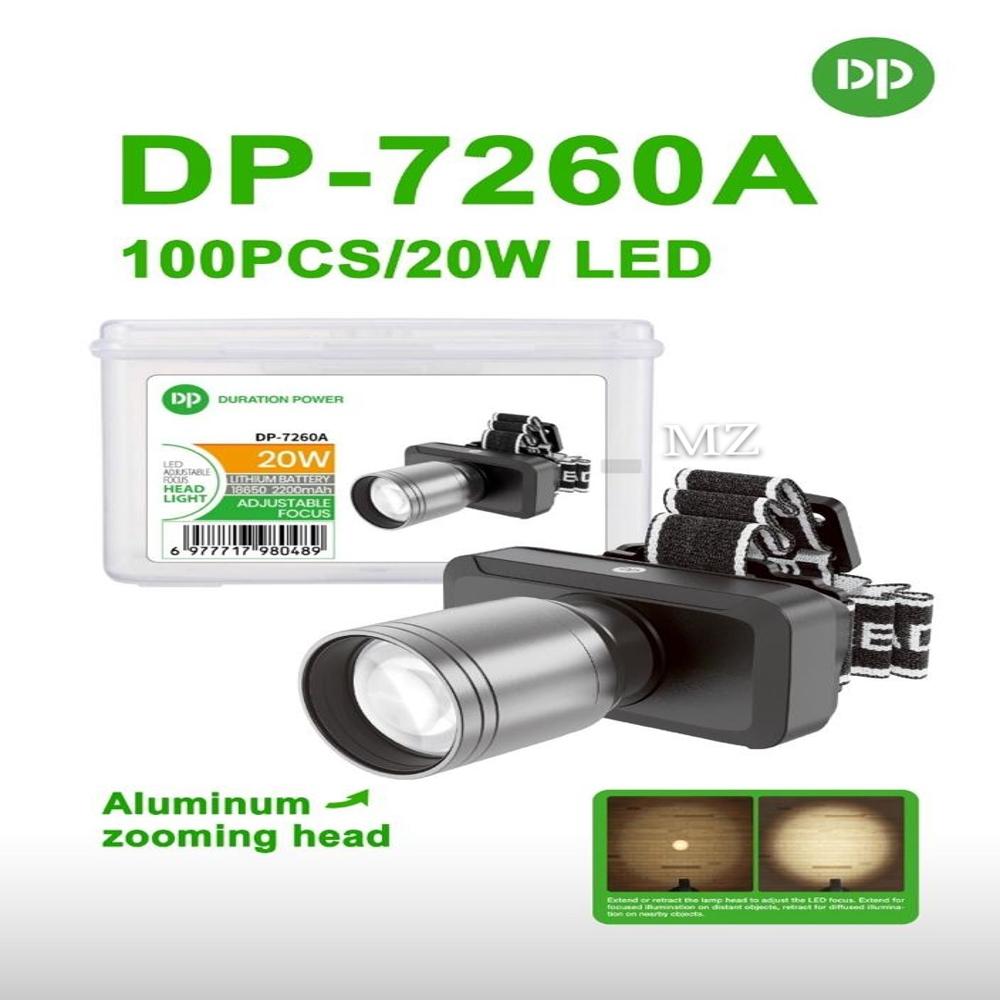 DP-7260A RECHARGEABLE HEADLIGHT