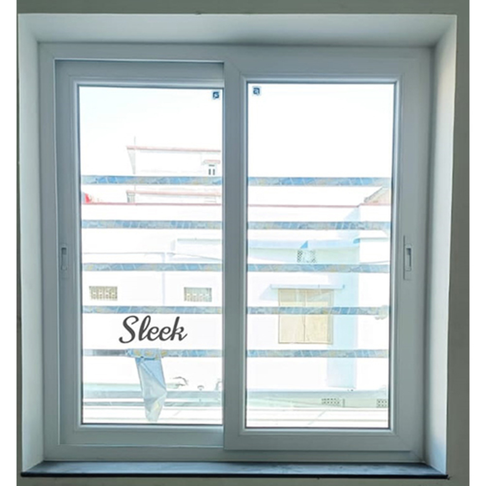 Upvc Sliding Window - Durable Upvc, Various Sizes, Color Availability, Screw-in Installation, Polished Surface Finish, Enhanced Security