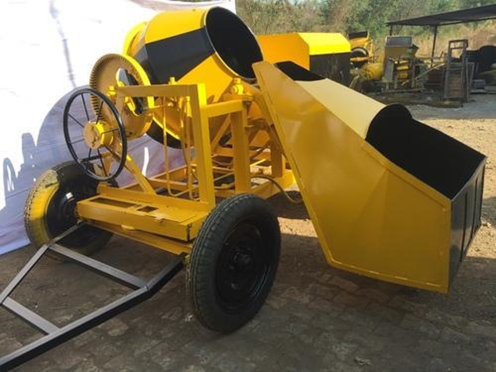 MS Mechanical Hopper Concrete Mixer