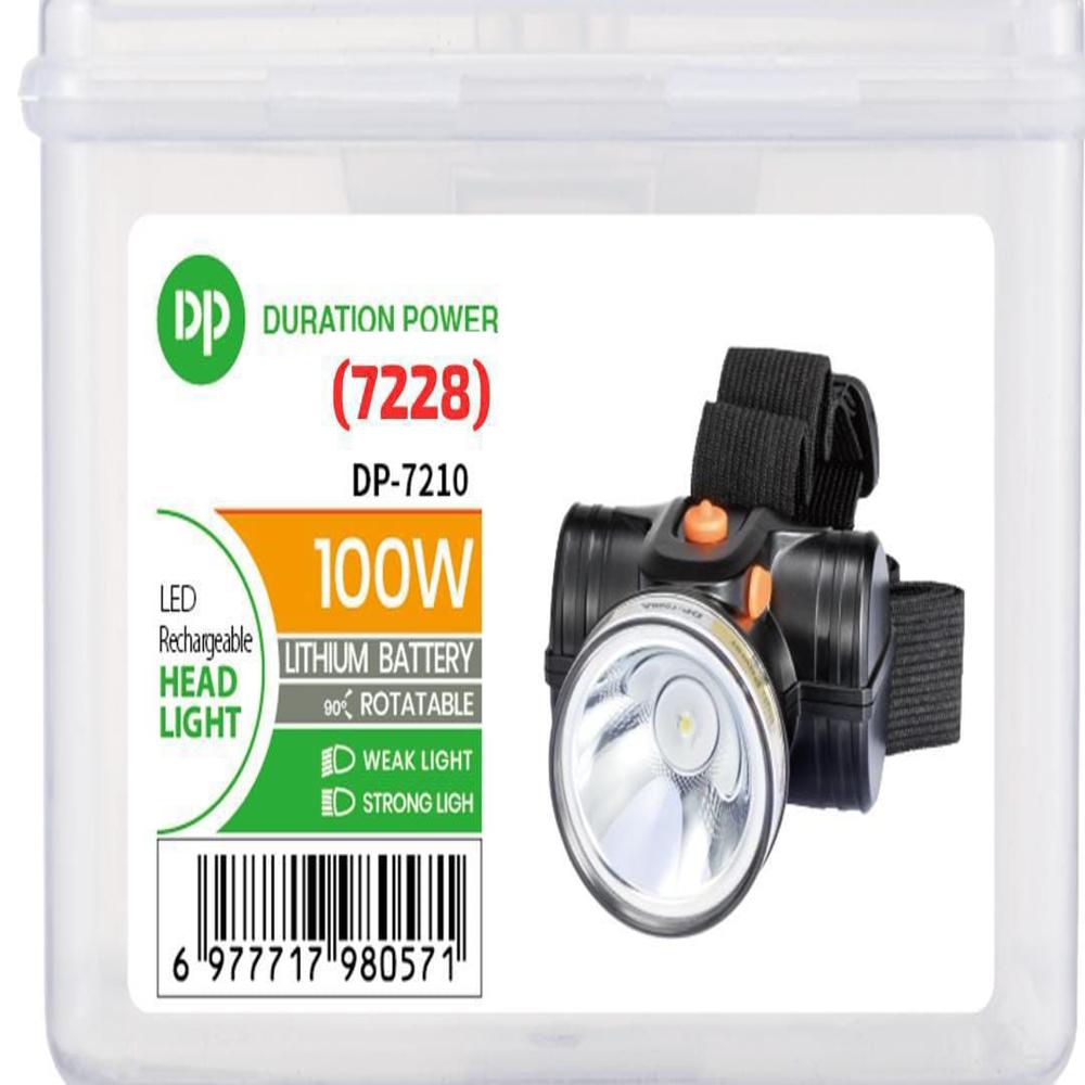 DP-7210 RECHARGEABLE HEAD LIGHT