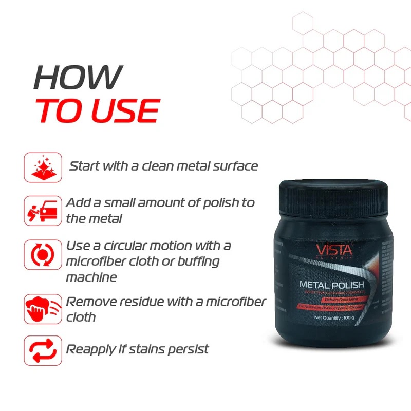 Vista Metal Polish 100grms