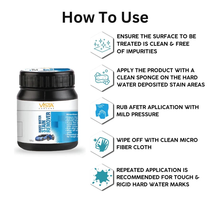 Vista Hard Water Stain Remover 100grms