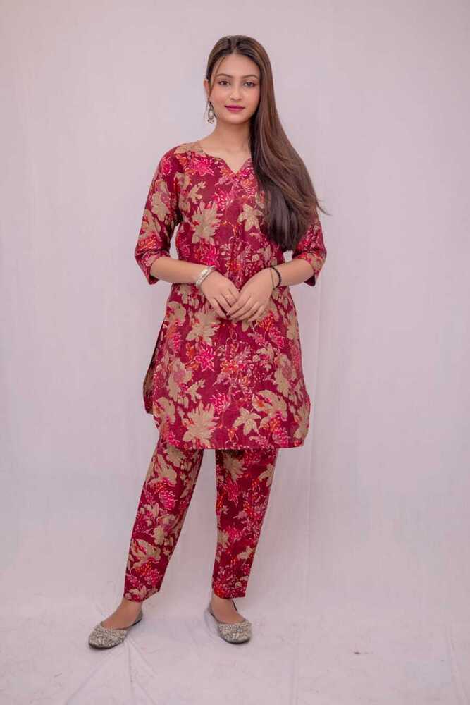 Silk Kurta Pant Set