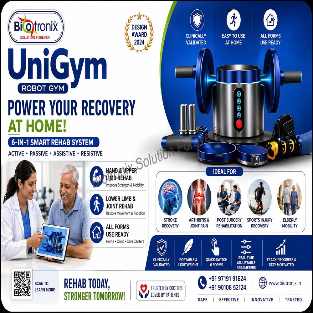 UniGym Robot Gym for Neurological and Orthopedic Rehabilitation