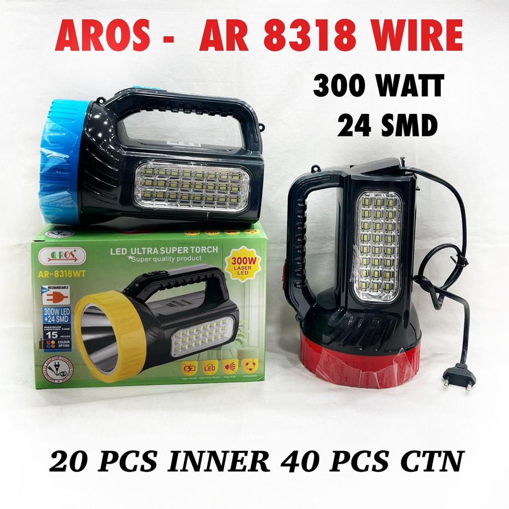 AROS AR-8318 WIRE LED TORCH