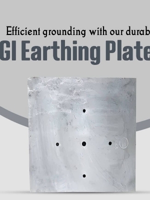 GI Earthing Plate