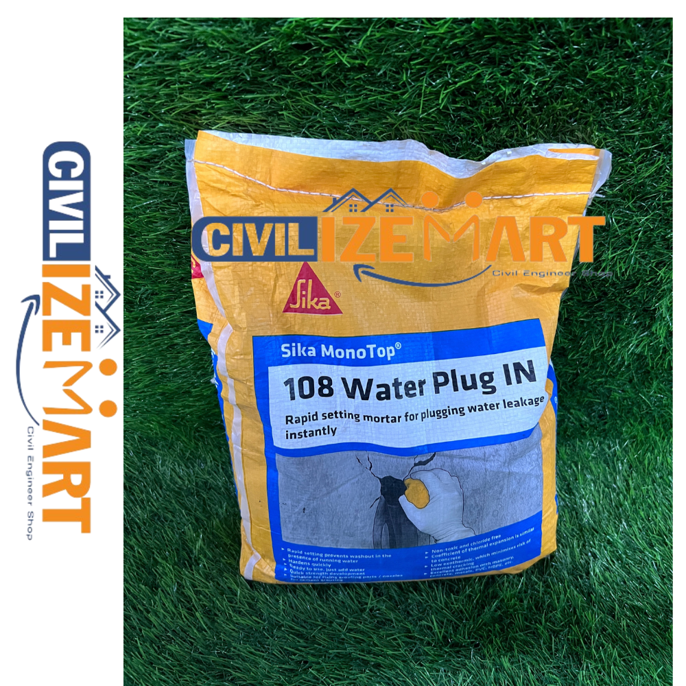 Mortar rapid stopare infiltratii Sika MonoTop 108 Water Plug 5 kg