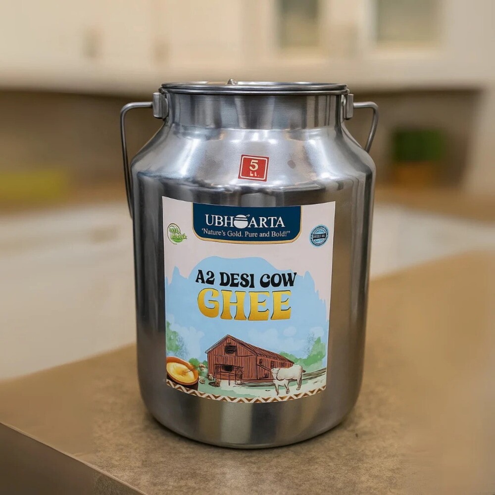 5 Ltr A2 Desi Cow Bilona Ghee