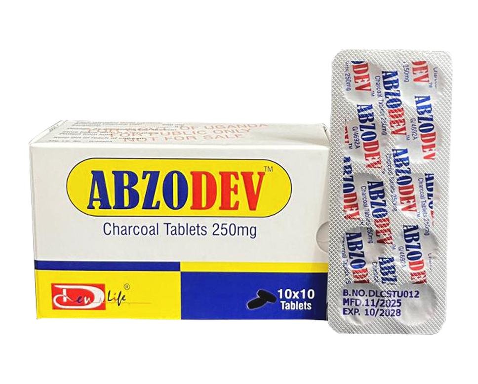 Charcoal Tablets 250 mg